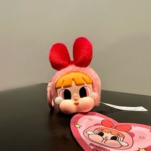 **AUTHENTIC** POPMART - CRYBABY X Powerpuff Girls Series Vinyl Face- “BLOSSOM”